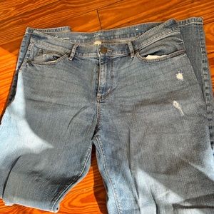 LOFT Girlfriend Jeans